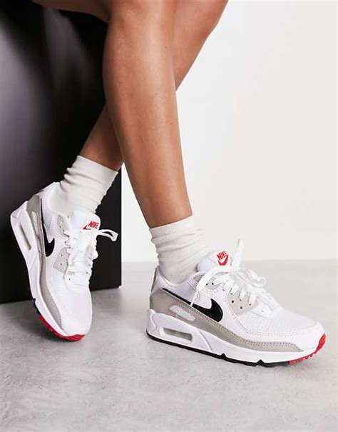 nike air max rot grau weiß